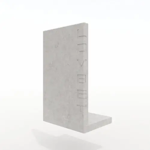 Mur ogrodzeniowy betonu architektonicznego TOTEM