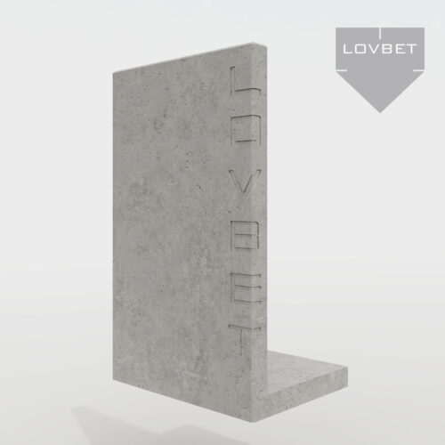 Mur ogrodzeniowy betonu architektonicznego TOTEM